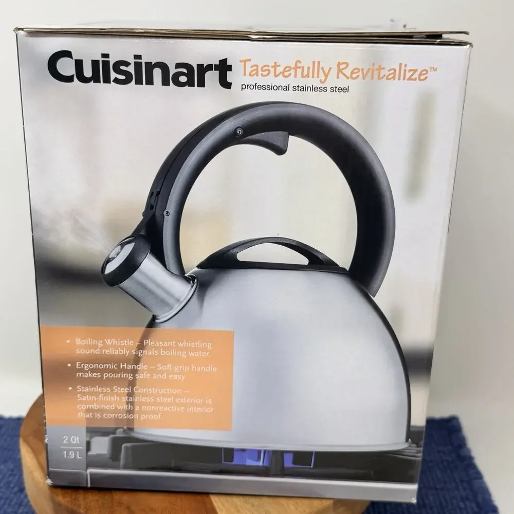 Cuisinart Tastefully Revitalize Kettle, 2-Quart NEW In Box